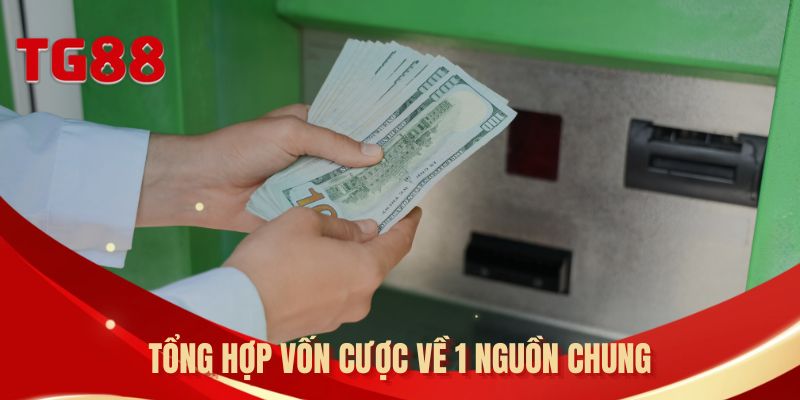 Tổng hợp vốn cược về 1 nguồn chung